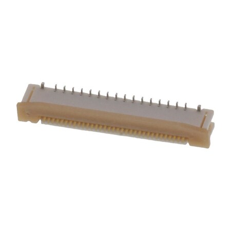 Molex Ffc/Fpc Connector, 33 Contact(S), 1 Row(S), Female, Straight, 0.020 Inch Pitch, Surface Mount 525593353